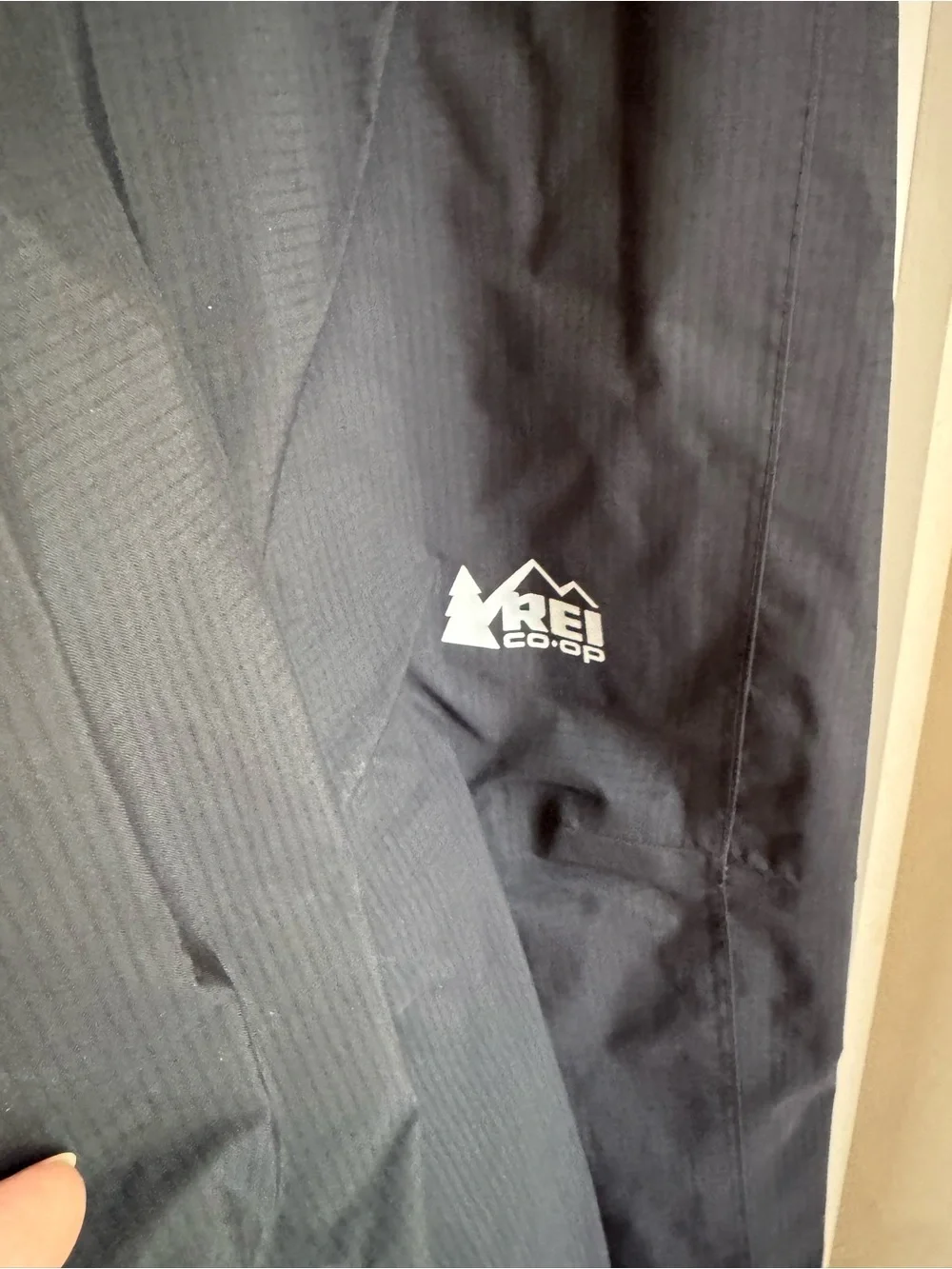 REI Kids Black Outdoor Pants with Elastic Waist